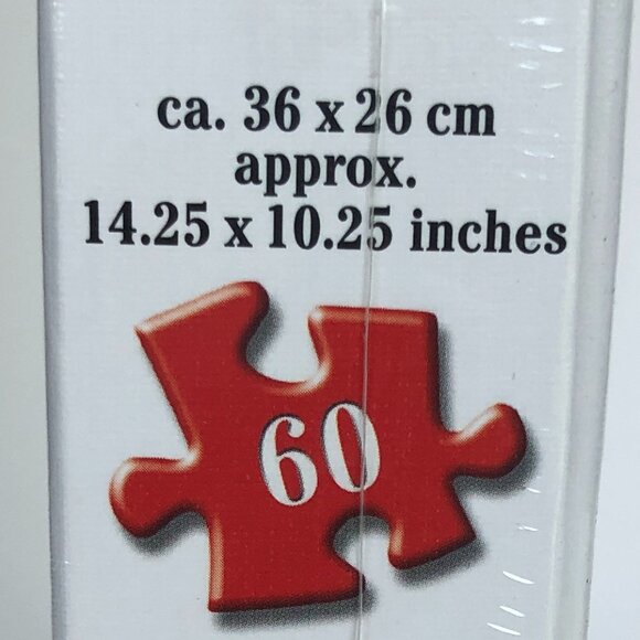 New sealed Ravensburger- 60 Piece Puzzle -Tropical Friends Animals - Picture 15 of 16